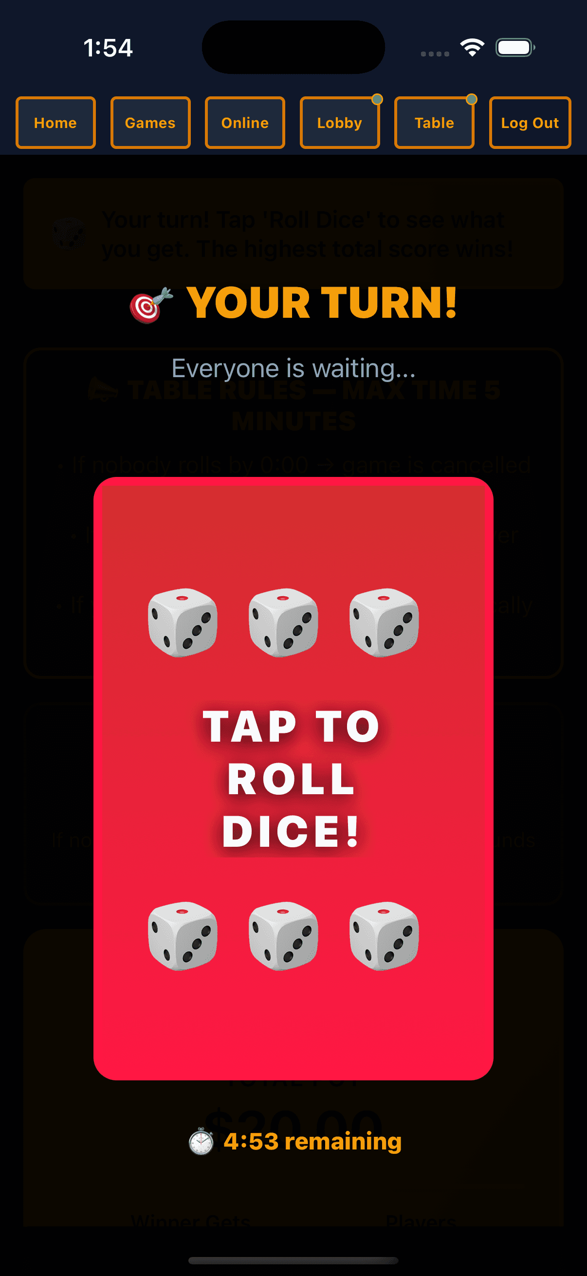 Dice Casino screenshot